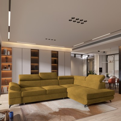 Narożnik FAVIEN R-S MONOLITH 48 do Salonu