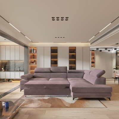 Narożnik FAVIEN R-S MONOLITH 62 do Salonu