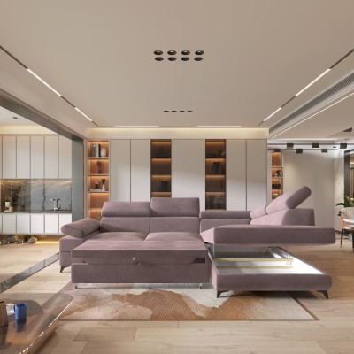 Narożnik FAVIEN R-S MONOLITH 62 do Salonu