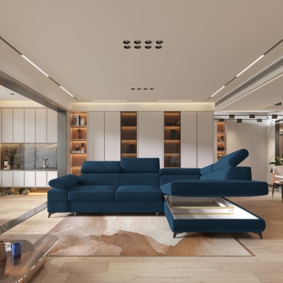 Narożnik FAVIEN R-S MONOLITH 77 do Salonu