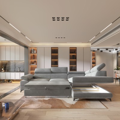 Narożnik FAVIEN R-S MONOLITH 84 do Salonu