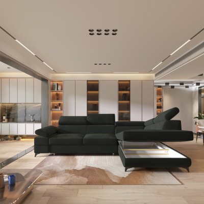 Narożnik FAVIEN R-S MONOLITH 95 do Salonu