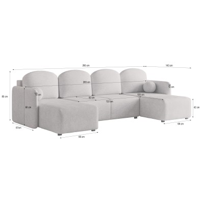 Narożnik NUBERO NEVE 16 do Salonu