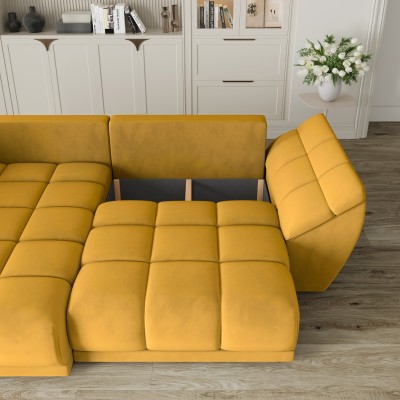 Narożnik ORENTI L-S MATT VELVET 48 do Salonu