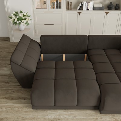 Narożnik ORENTI R-S MATT VELVET 29 do Salonu