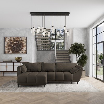 Narożnik VESTANO L-S MATT VELVET 29 do Salonu