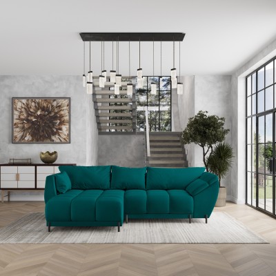 Narożnik VESTANO L-S MATT VELVET 77 do Salonu