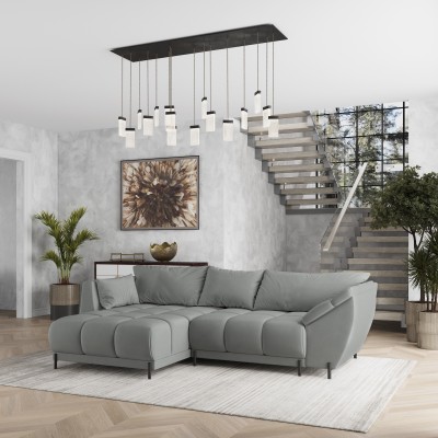 Narożnik VESTANO L-S MATT VELVET 85 do Salonu