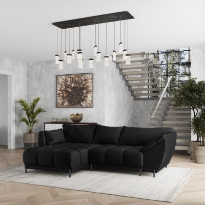 Narożnik VESTANO L-S MATT VELVET 99 do Salonu