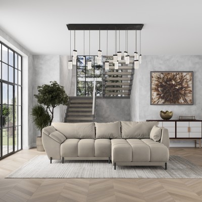 Narożnik VESTANO R-S MATT VELVET 09 do Salonu