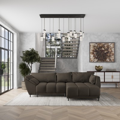 Narożnik VESTANO R-S MATT VELVET 29 do Salonu