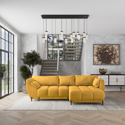 Narożnik VESTANO R-S MATT VELVET 48 do Salonu