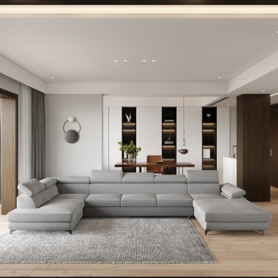 Narożnik MONTIVA L-S MONOLITH 84 do Salonu