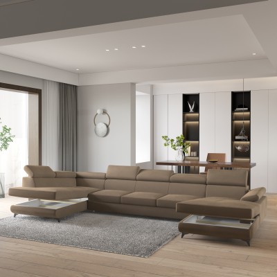 Narożnik MONTIVA L-S MONOLITH 09 do Salonu