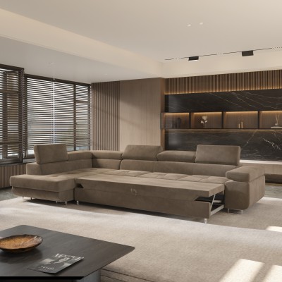 Narożnik VICENTE L-S MONOLITH 09 do Salonu