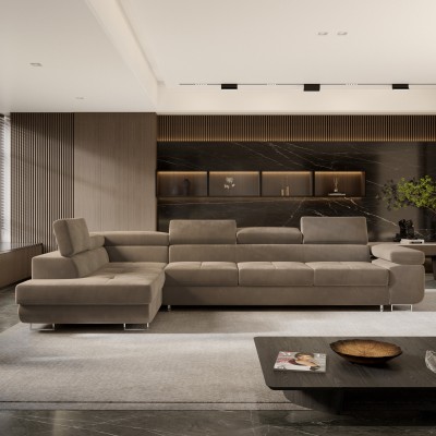 Narożnik VICENTE L-S MONOLITH 09 do Salonu