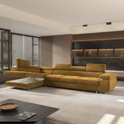 Narożnik VICENTE L-S MONOLITH 48 do Salonu