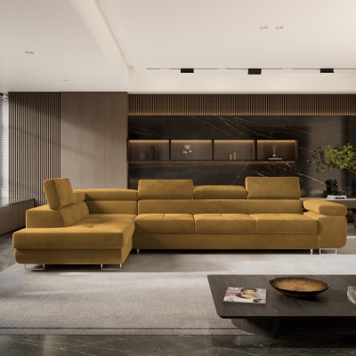 Narożnik VICENTE L-S MONOLITH 48 do Salonu