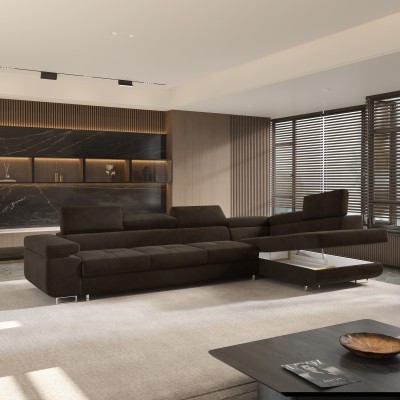 Narożnik VICENTE R-S MONOLITH 29 do Salonu