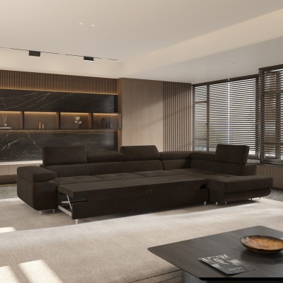 Narożnik VICENTE R-S MONOLITH 29 do Salonu