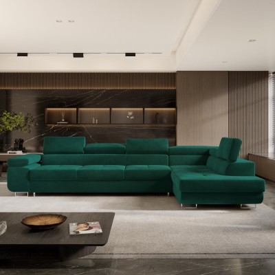 Narożnik VICENTE R-S MONOLITH 37 do Salonu