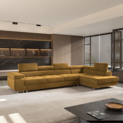 Narożnik VICENTE R-S MONOLITH 48 do Salonu