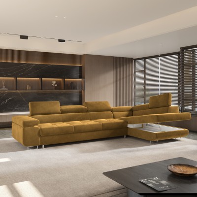 Narożnik VICENTE R-S MONOLITH 48 do Salonu