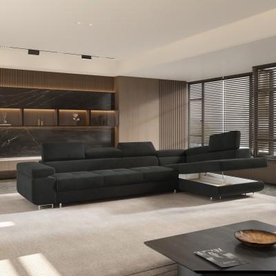 Narożnik VICENTE R-S MONOLITH 95 do Salonu