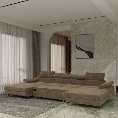 Narożnik DETTI MONOLITH 09 do Salonu