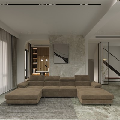 Narożnik DETTI MONOLITH 09 do Salonu