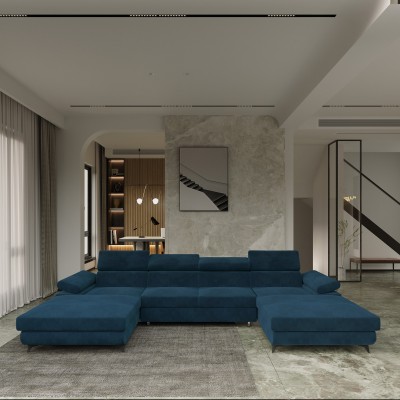 Narożnik DETTI MONOLITH 77 do Salonu