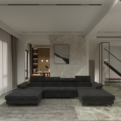 Narożnik DETTI MONOLITH 95 do Salonu