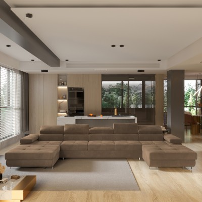 Narożnik OMBRA MONOLITH 09 do Salonu