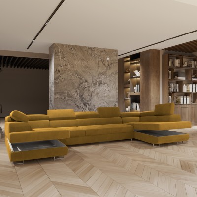 Narożnik ISOLANO MONOLITH 48 do Salonu