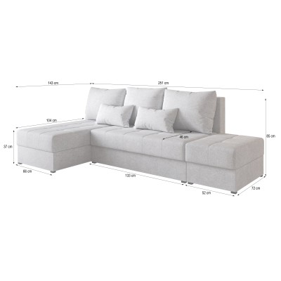 Narożnik NORVI NEVE 04 do Salonu