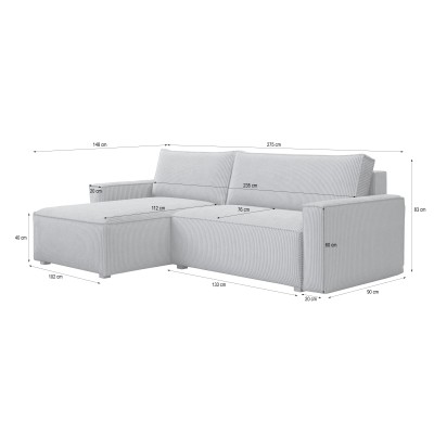 Narożnik BESMIR POSO 06 do Salonu