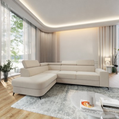 Narożnik ALVORO L-S MATT VELVET 06 do Salonu