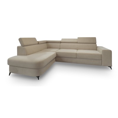 Narożnik ALVORO L-S MATT VELVET 09 do Salonu