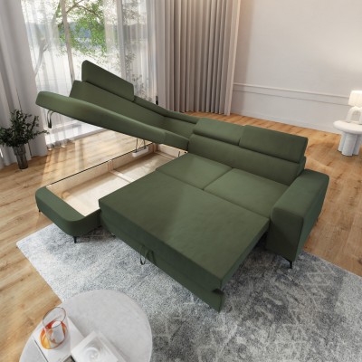 Narożnik ALVORO L-S MATT VELVET 38 do Salonu