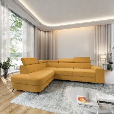 Narożnik ALVORO L-S MATT VELVET 48 do Salonu