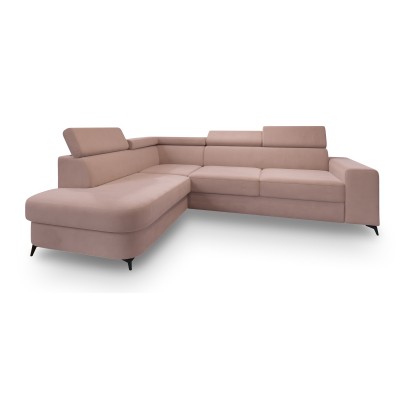 Narożnik ALVORO L-S MATT VELVET 61 do Salonu