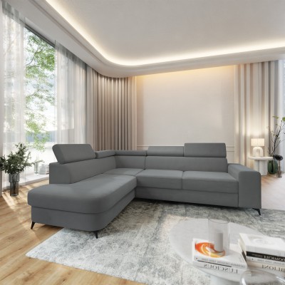 Narożnik ALVORO L-S MATT VELVET 85 do Salonu