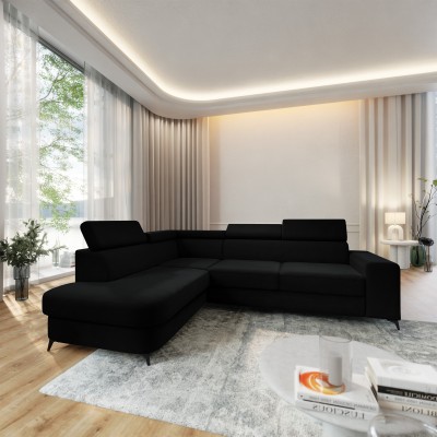 Narożnik ALVORO L-S MATT VELVET 99 do Salonu