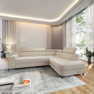 Narożnik ALVORO R-S MATT VELVET 06 do Salonu