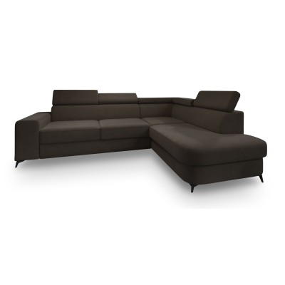 Narożnik ALVORO R-S MATT VELVET 29 do Salonu