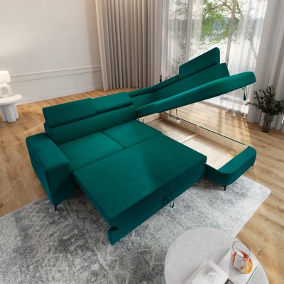 Narożnik ALVORO R-S MATT VELVET 77 do Salonu