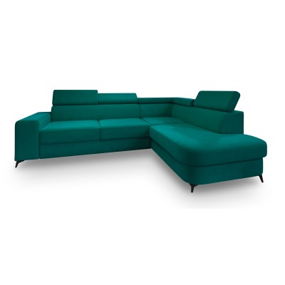 Narożnik ALVORO R-S MATT VELVET 77 do Salonu