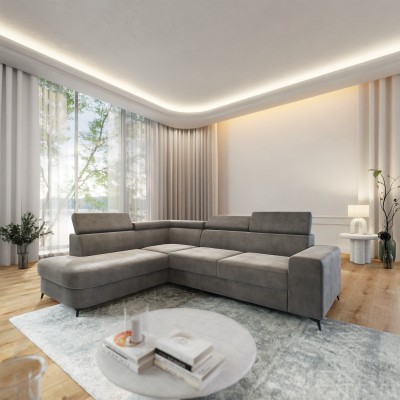 Narożnik ALVORO L-S MONOLITH 85 do Salonu