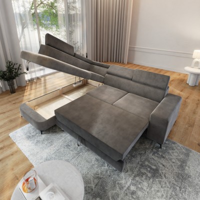 Narożnik ALVORO L-S MONOLITH 85 do Salonu