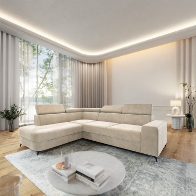 Narożnik ALVORO L-S MONOLITH 04 do Salonu